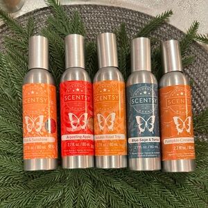 Scentsy Room Spray Collection - Fall Scents set of 5